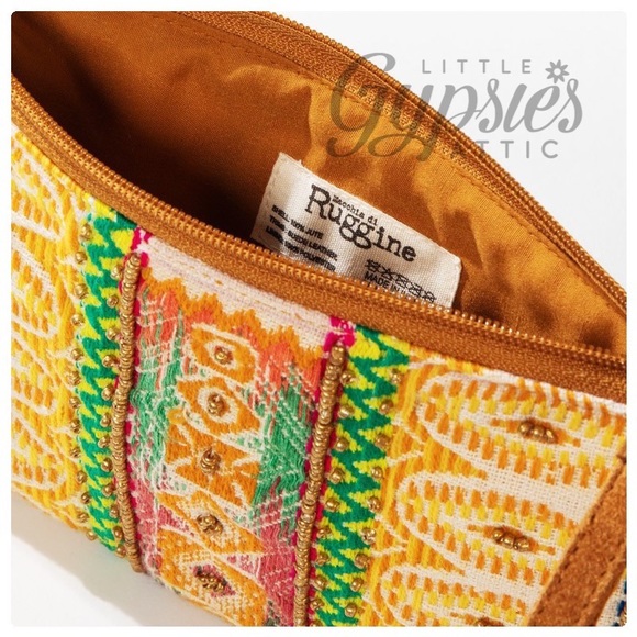 Yuna Handmade Ethnic Pattern Clutch from Ruggine. - Picture 5 of 7